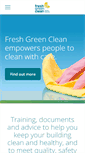 Mobile Screenshot of freshgreenclean.com.au